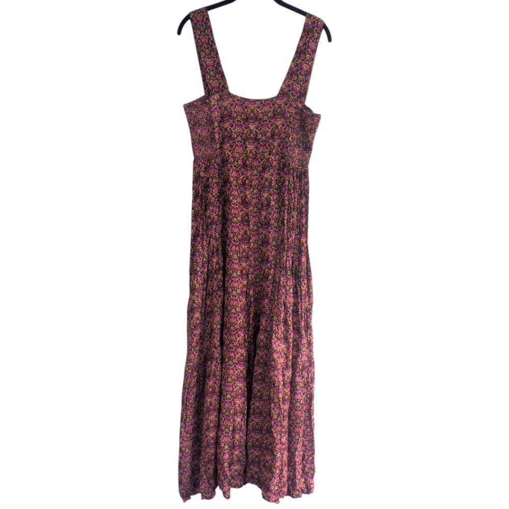 NATURAL LIFE Purple Floral Maxi Jumpsuit Romper